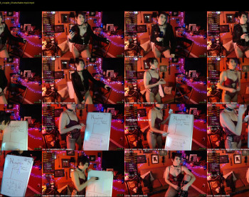 fatalgoth — 25 minute Chaturbate couple camgirl recording, 1080p, Jan 21, 2020
